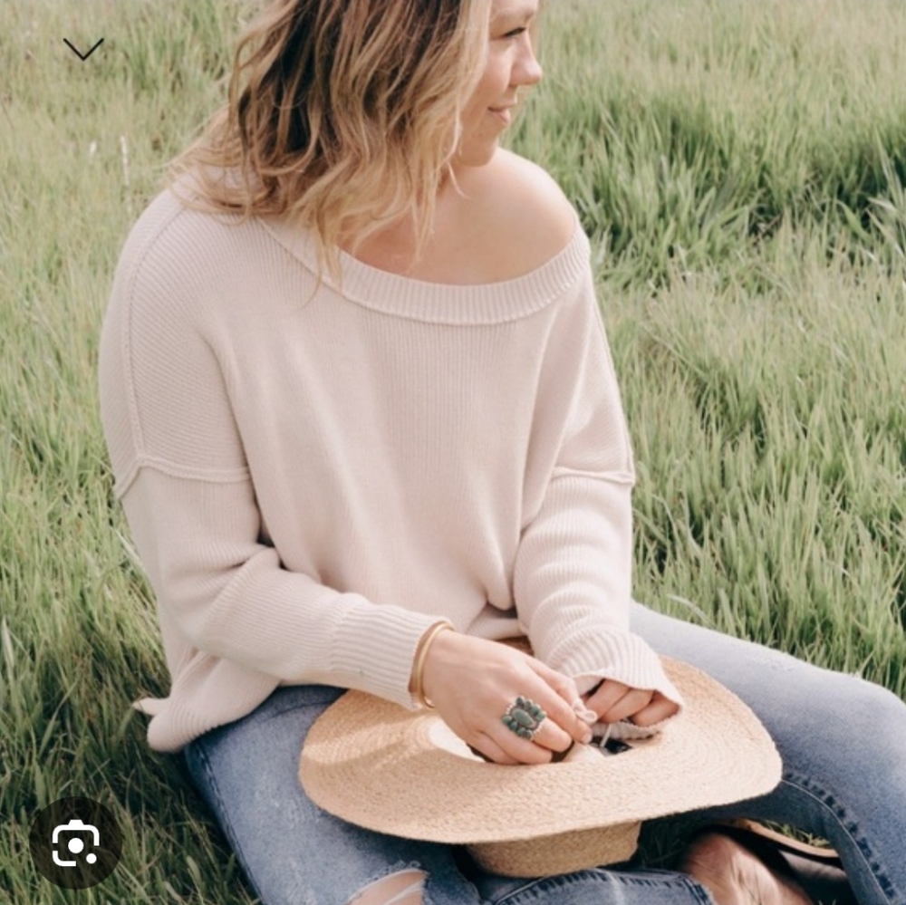 Taupe small CJLA Cynthia sweater